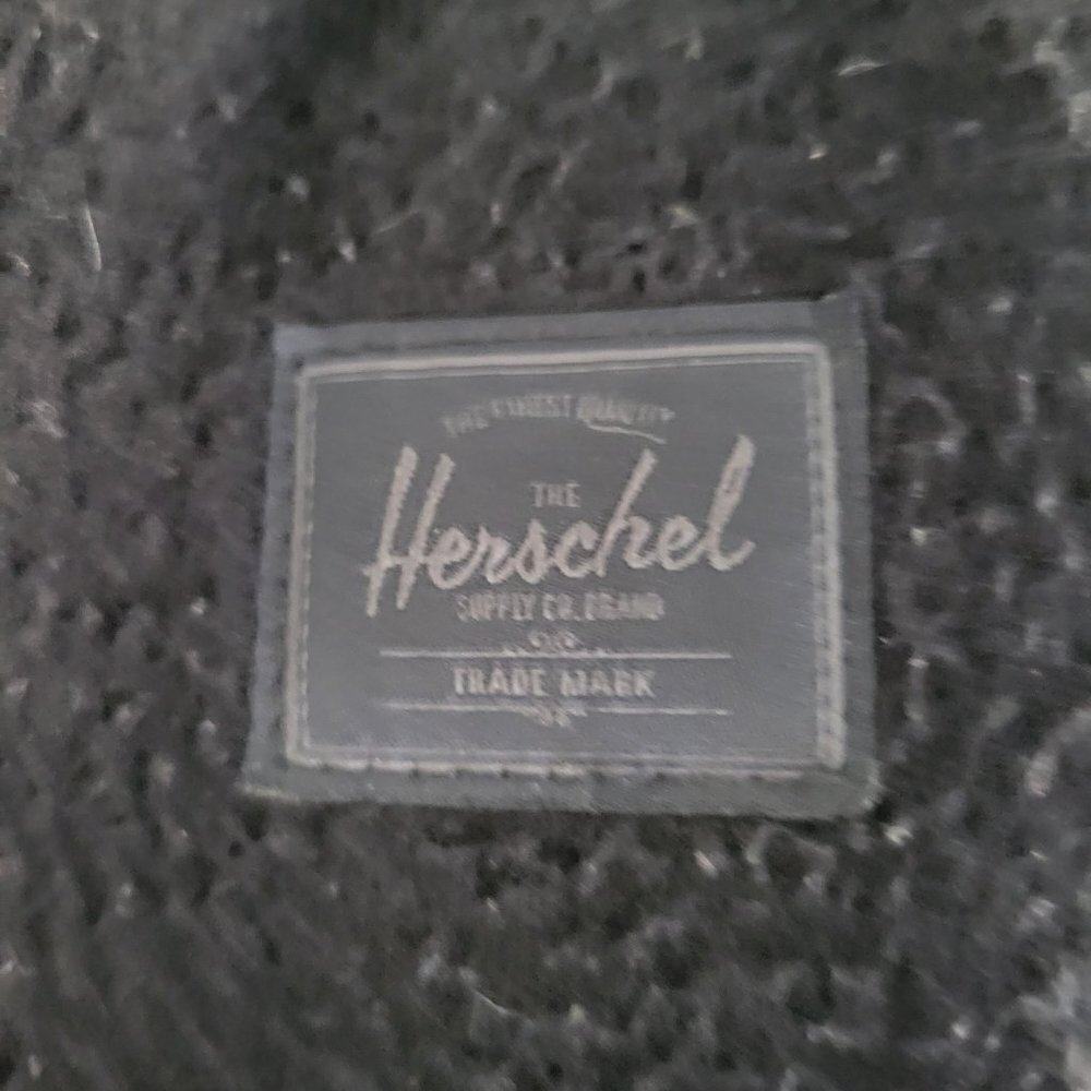 HERSCHEL Nova Mini Sherpa Black Fleece Backpack - Picture 4 of 8